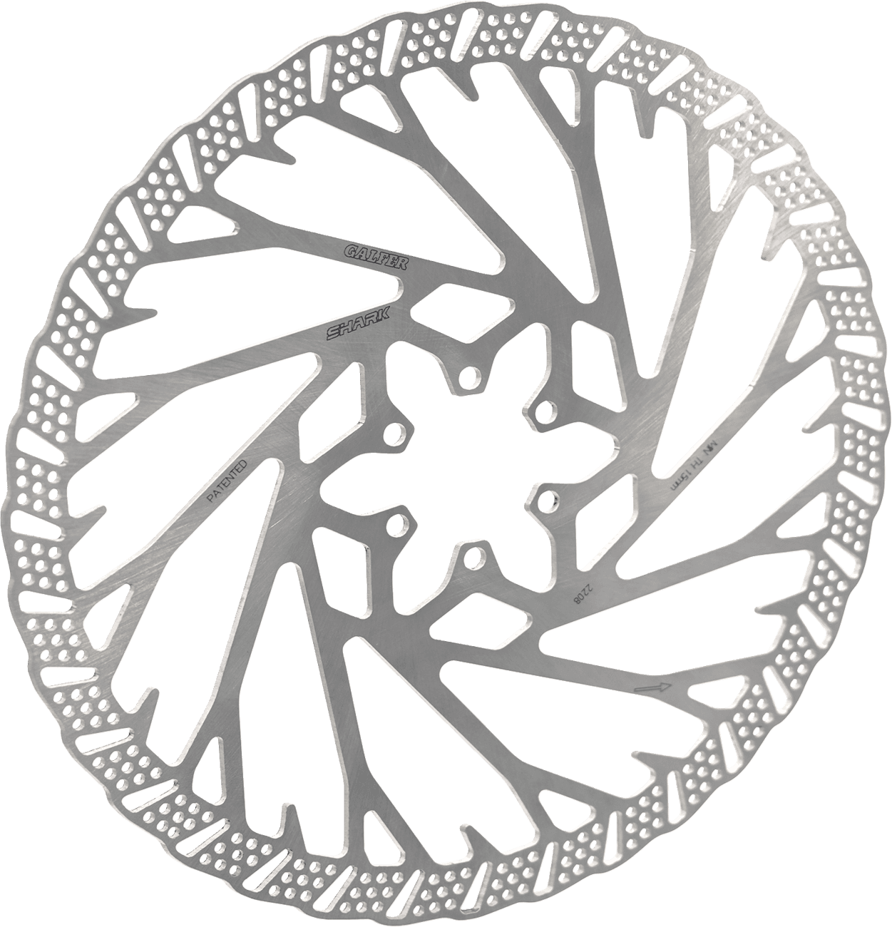 GALFER 1711-2009 Shark Brake Rotor - 223 mm x 2 mm