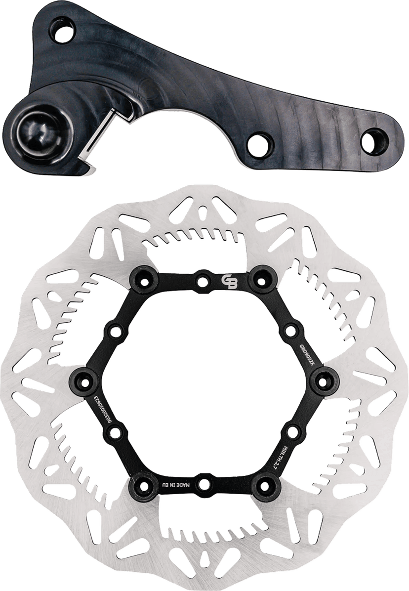GBRAKES 1711-2347 Brake Rotor Kit With Bracket - Floating - 270 mm — image 2 of 2