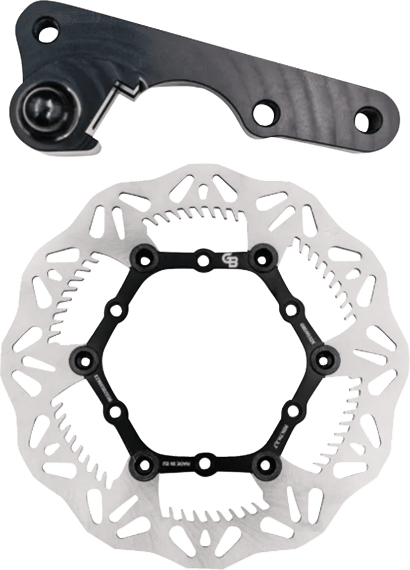 GBRAKES 1711-2350 Brake Rotor Kit With Bracket - Floating - 270 mm — image 2 of 2