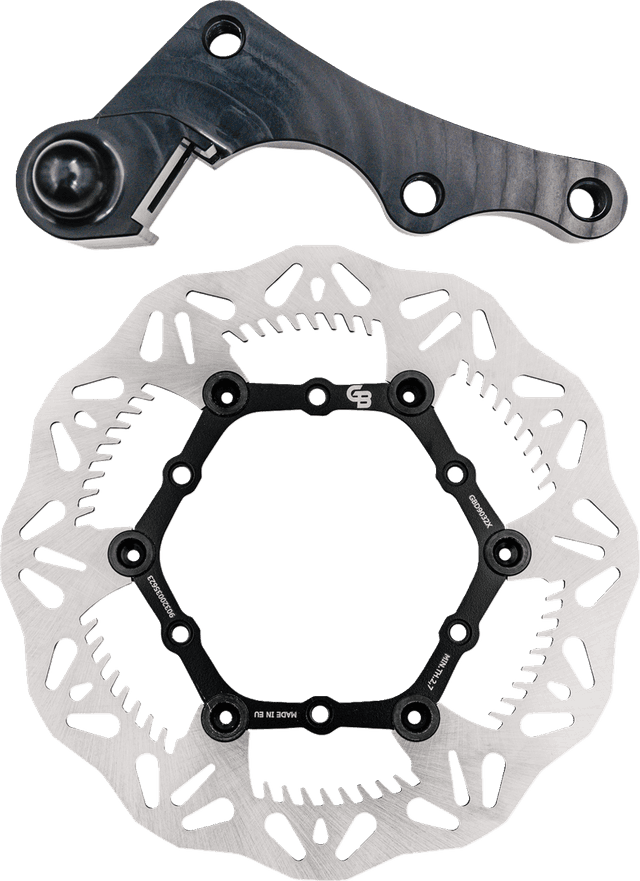 GBRAKES 1711-2351 Brake Rotor Kit With Bracket - Floating - 270 mm