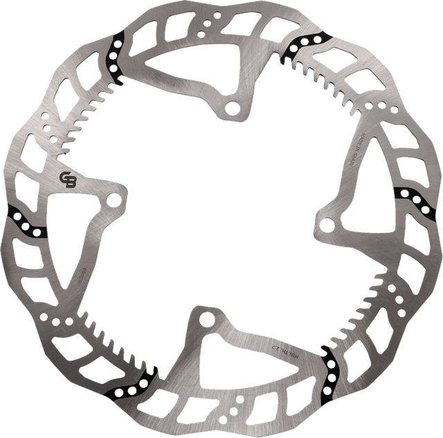 GBRAKES 1711-2370 Brake Rotor Kit With Bracket - Solid Mount - 280 mm — image 1 of 2