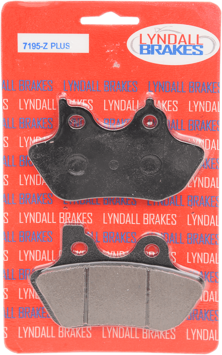 LYNDALL RACING BRAKES LLC 1720-0022 Z-Plus Brake Pads - Harley-Davidson — image 2 of 2