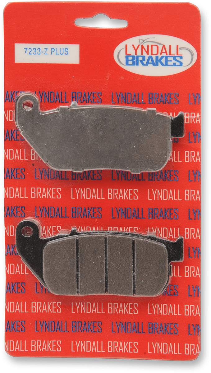 LYNDALL RACING BRAKES LLC 1720-0031 Z-Plus Brake Pads - Sportster — image 2 of 2