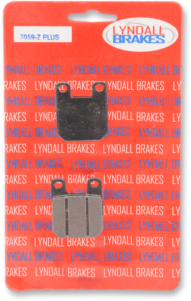 LYNDALL RACING BRAKES LLC 1720-0035 Z-Plus Brake Pads - PM Calipers — image 2 of 2