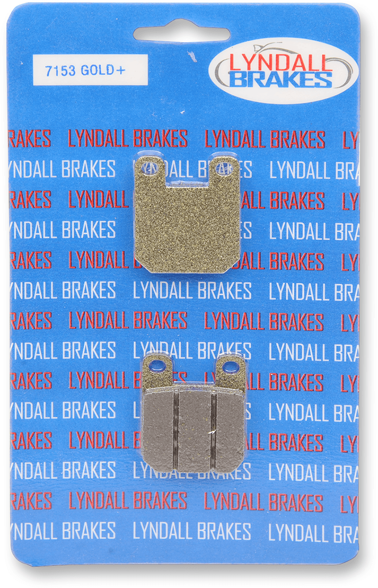 LYNDALL RACING BRAKES LLC 1720-0047 Brake Pads - Gold+ PM 2 Piston — image 2 of 2