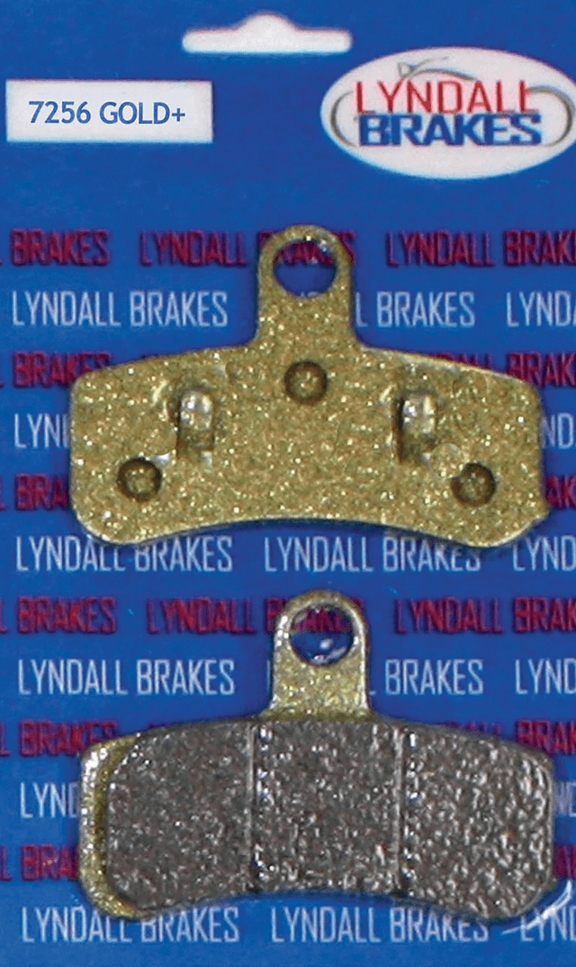 LYNDALL RACING BRAKES LLC 1720-0069 Gold-Plus Brake Pads - Harley-Davidson — image 2 of 2