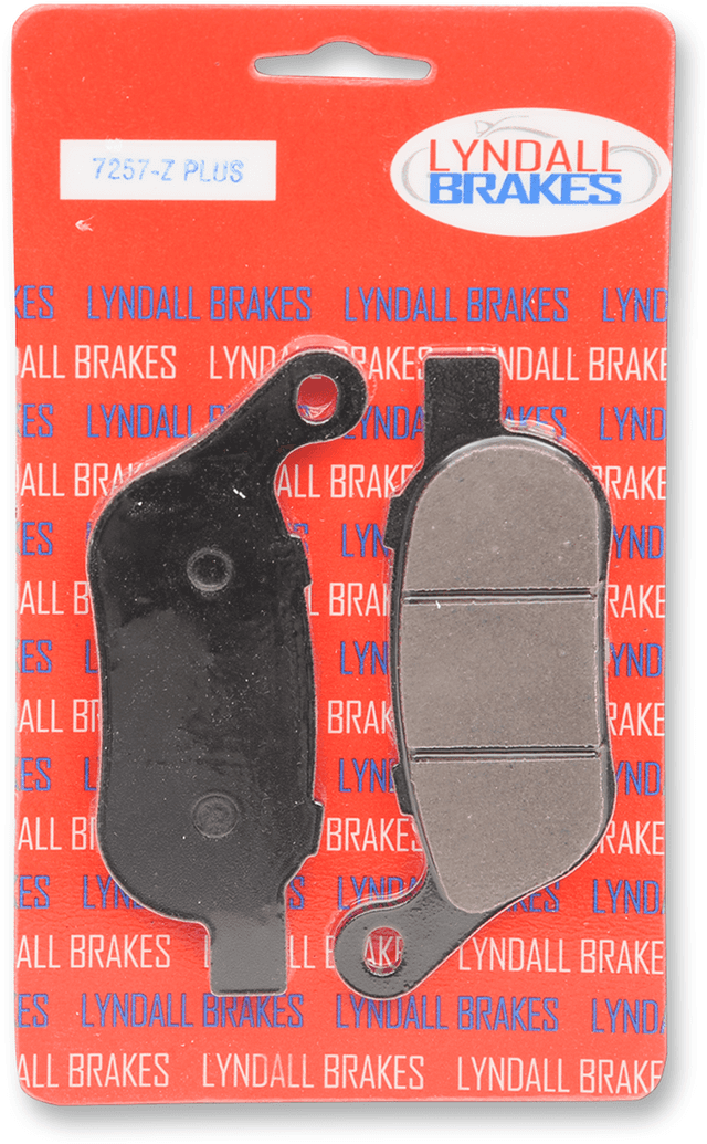 LYNDALL RACING BRAKES LLC 1720-0070 Z-Plus Brake Pads - Harley-Davidson — image 2 of 2