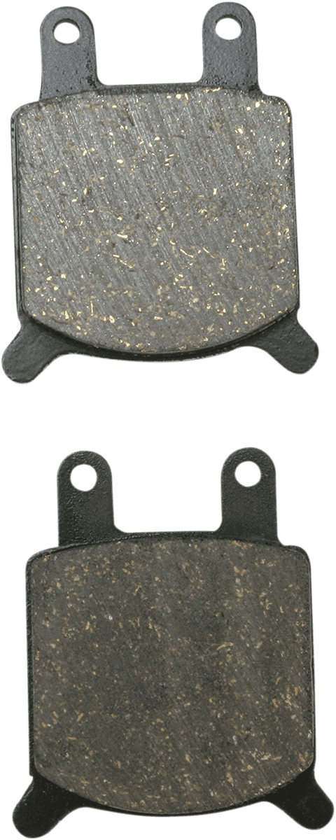 DRAG SPECIALTIES 1720-0201 Organic Brake Pads - "B" Caliper