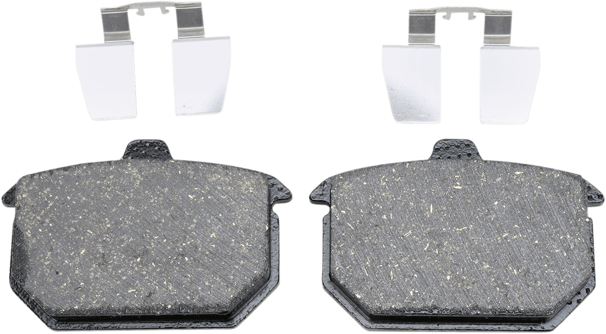 DRAG SPECIALTIES 1720-0202 Organic Brake Pads - Harley-Davidson