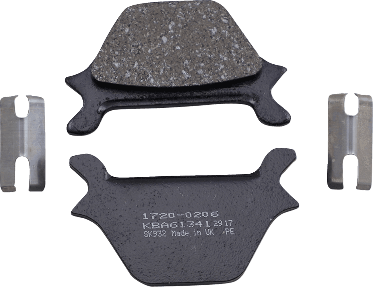 DRAG SPECIALTIES 1720-0206 Organic Brake Pads - Harley-Davidson