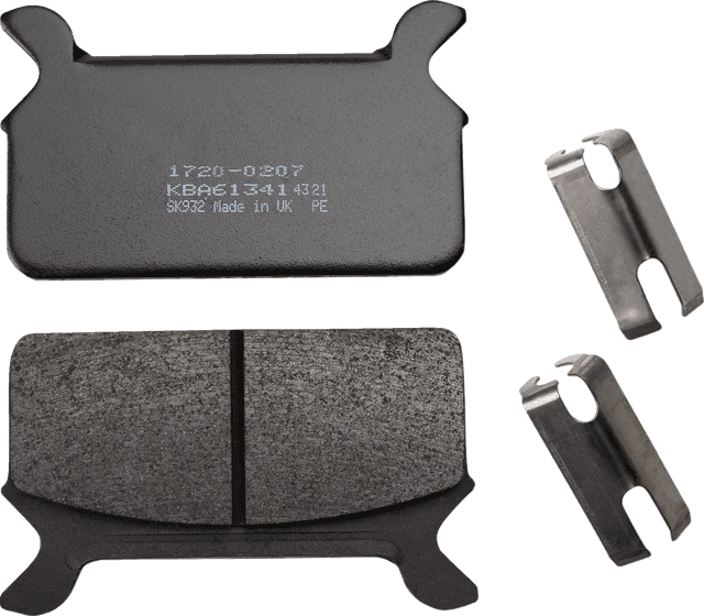 DRAG SPECIALTIES 1720-0207 Organic Brake Pads - Touring