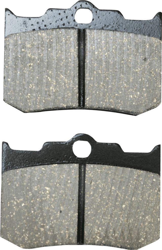 DRAG SPECIALTIES 1720-0209 Organic Brake Pads - PM Caliper — image 1 of 3