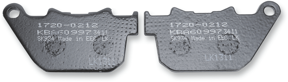DRAG SPECIALTIES 1720-0212 Organic Brake Pads - Sportster