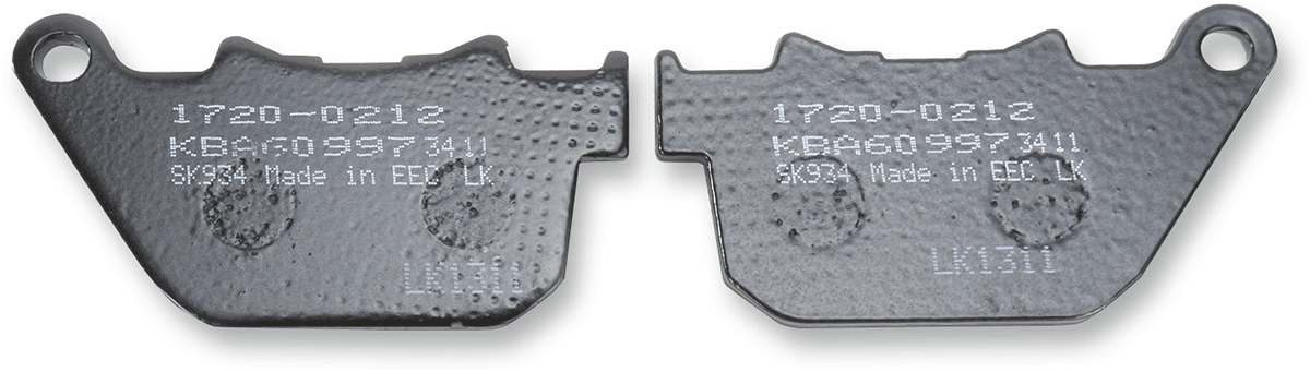 DRAG SPECIALTIES 1720-0212 Organic Brake Pads - Sportster