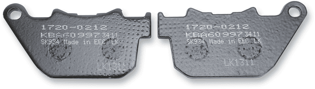 DRAG SPECIALTIES 1720-0212 Organic Brake Pads - Sportster — image 1 of 2