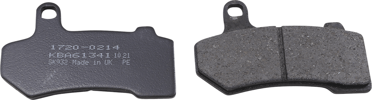 DRAG SPECIALTIES 1720-0214 Organic Brake Pads - Harley-Davidson