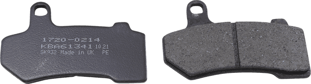 DRAG SPECIALTIES 1720-0214 Organic Brake Pads - Harley-Davidson