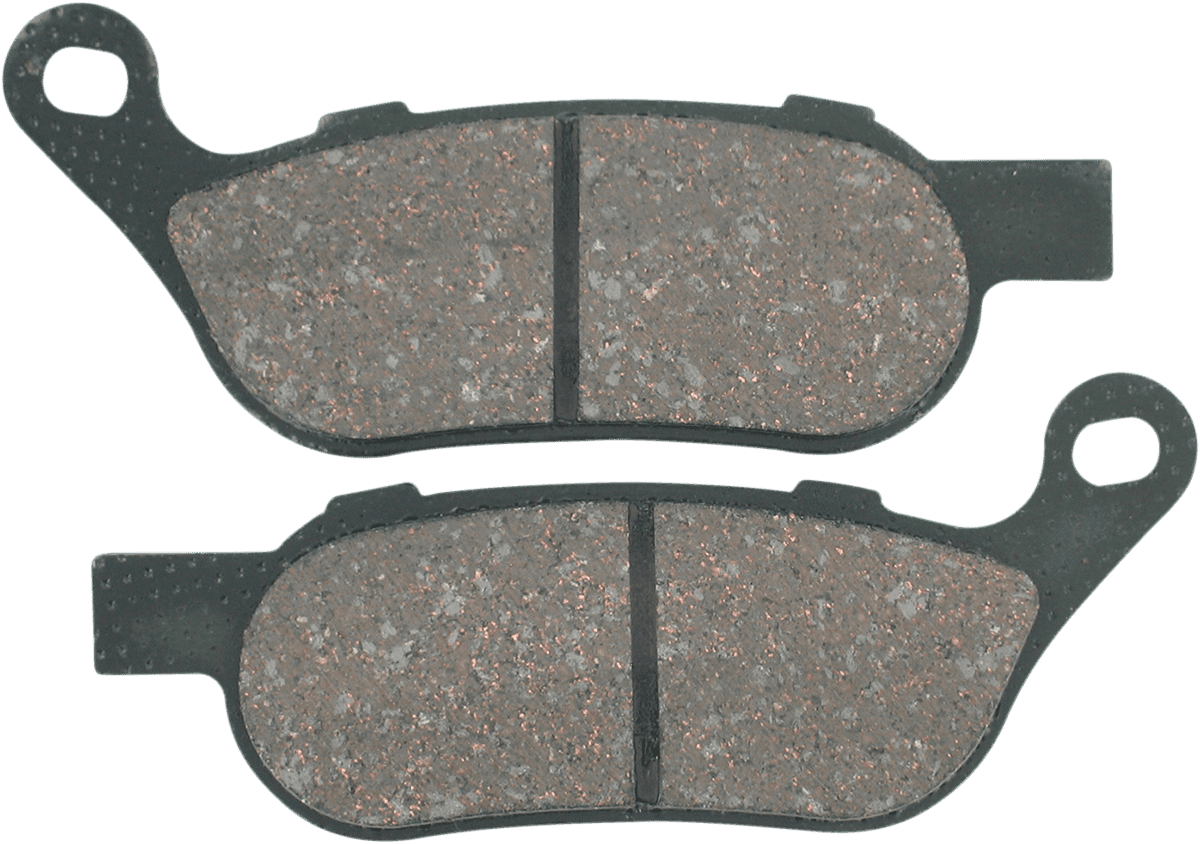 DRAG SPECIALTIES 1720-0218 Organic Brake Pads - Harley-Davidson