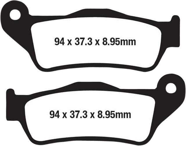 EBC 1720-0275 Organic Brake Pads — image 2 of 3
