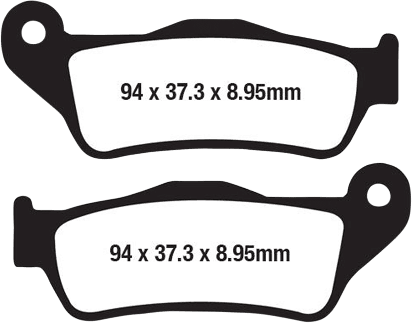 EBC 1720-0275 Organic Brake Pads — image 2 of 3