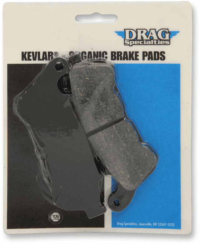 DRAG SPECIALTIES 1720-0281 Organic Brake Pads - Sportster — image 2 of 2