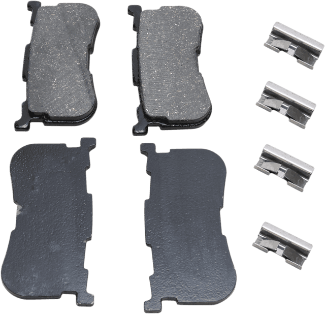 DRAG SPECIALTIES 1720-0547 Organic Brake Pads - Trike