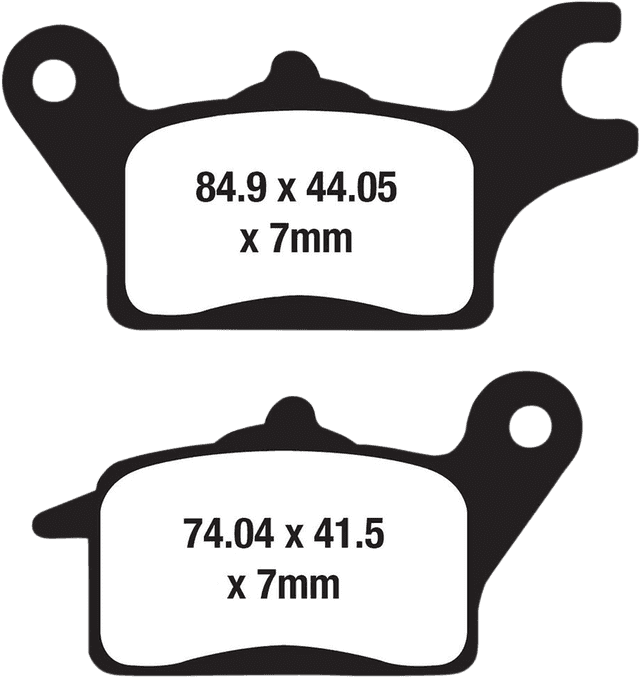 EBC 1720-0592 Organic Brake Pads — image 3 of 3