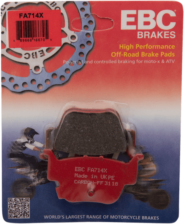 EBC 1720-0639 Sport Carbon Brake Pads — image 2 of 2