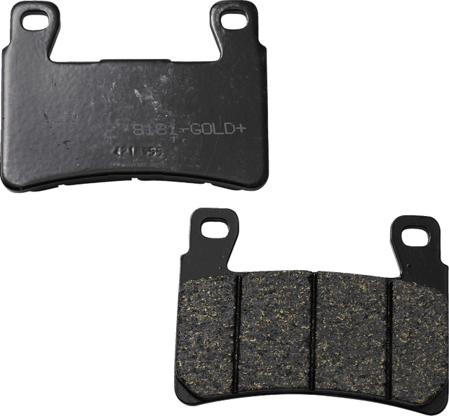 LYNDALL RACING BRAKES LLC 1720-0753 Gold Plus Brake Pad - Front