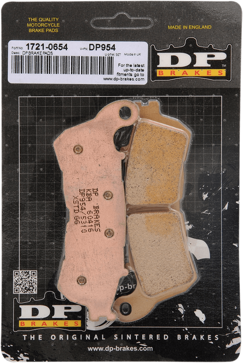 DP BRAKES 1721-0654 Standard Brake Pads - Honda/Suzuki — image 2 of 2