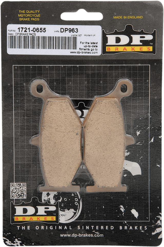 DP BRAKES 1721-0655 Standard Brake Pads - Suzuki — image 2 of 2