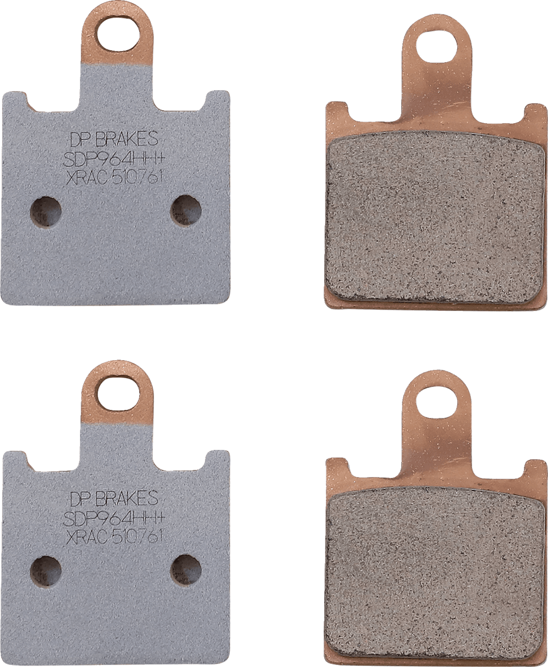DP BRAKES 1721-0660 Sintered Brake Pads - Kawasaki