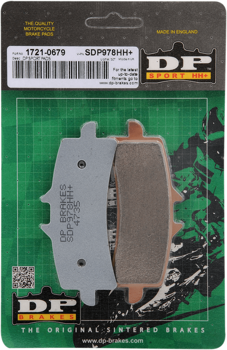 DP BRAKES 1721-0679 Sintered Brake Pads — image 2 of 2