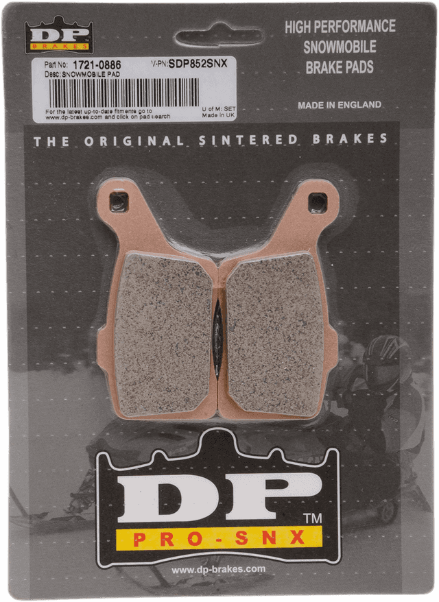 DP BRAKES 1721-0886 HH+ Brake Pads — image 2 of 2