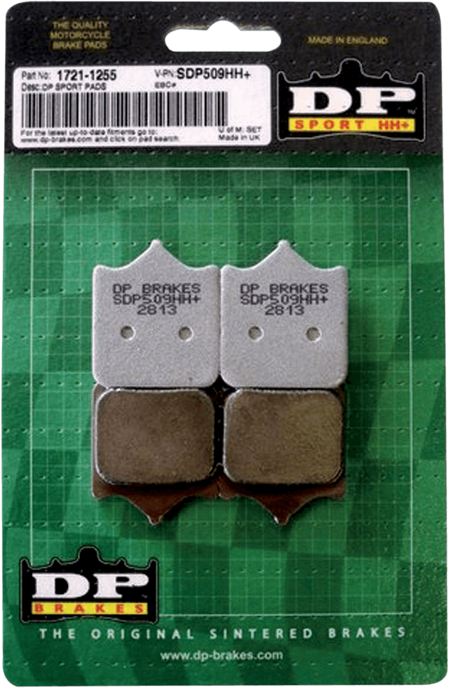 DP BRAKES 1721-1255 Sintered Brake Pads - BMW/Triumph — image 2 of 2