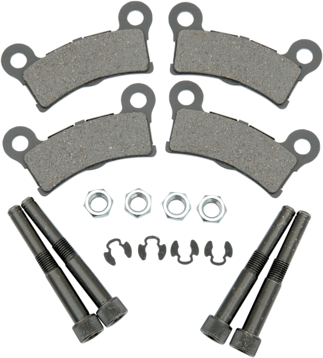 DRAG SPECIALTIES 1721-1301 Semi-Metallic Brake Pads - Rear - HD Trike