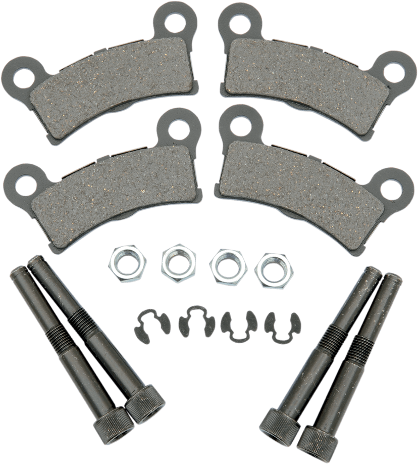 DRAG SPECIALTIES 1721-1301 Semi-Metallic Brake Pads - Rear - HD Trike — image 1 of 2