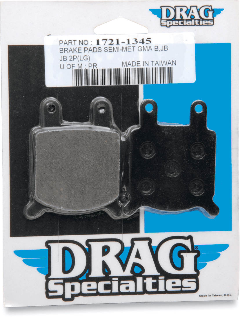 DRAG SPECIALTIES 1721-1353 Sintered Brake Pads — image 2 of 3
