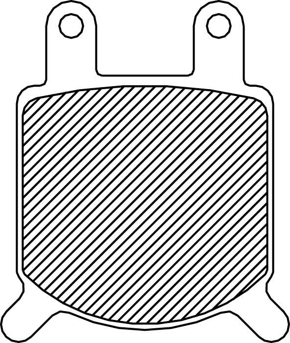 DRAG SPECIALTIES 1721-1353 Sintered Brake Pads — image 3 of 3