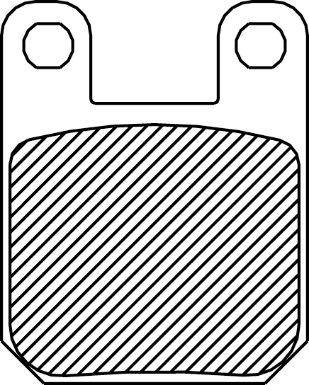 DRAG SPECIALTIES 1721-1356 Sintered Brake Pads — image 3 of 3