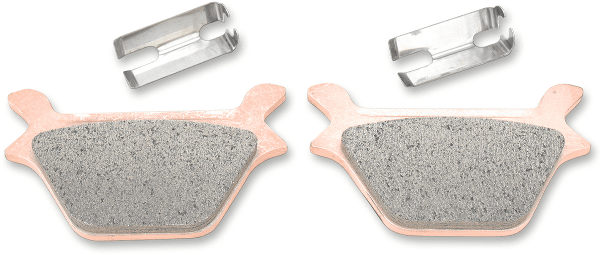 DRAG SPECIALTIES 1721-1357 Sintered Metal Brake Pads - Harley-Davidson