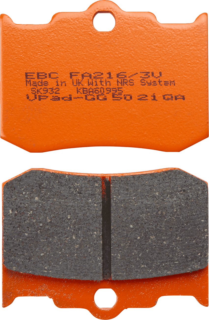 EBC 1721-1416 Semi-Sintered Brake Pads