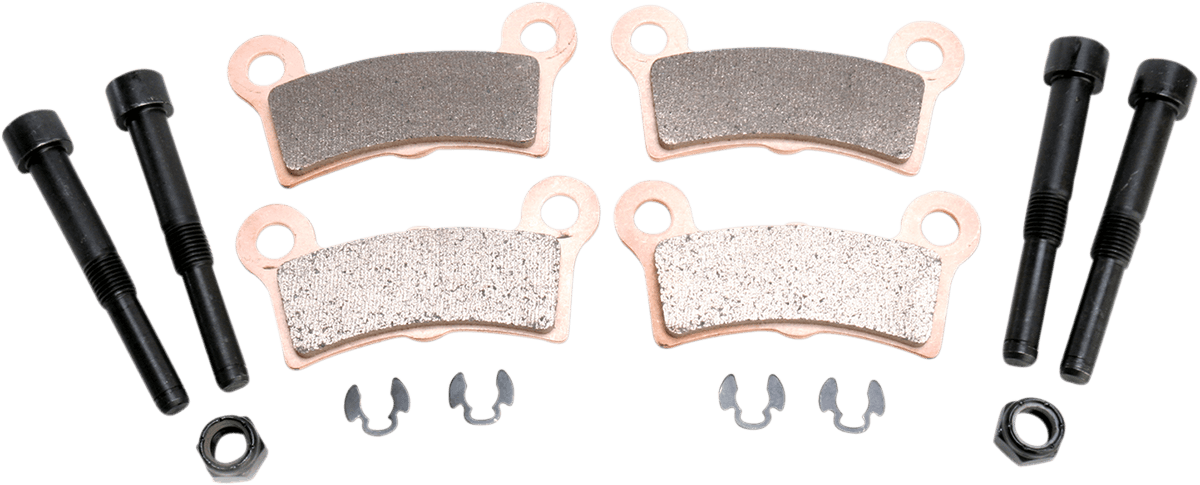 DRAG SPECIALTIES 1721-1435 Sintered Metal Brake Pads - Trike