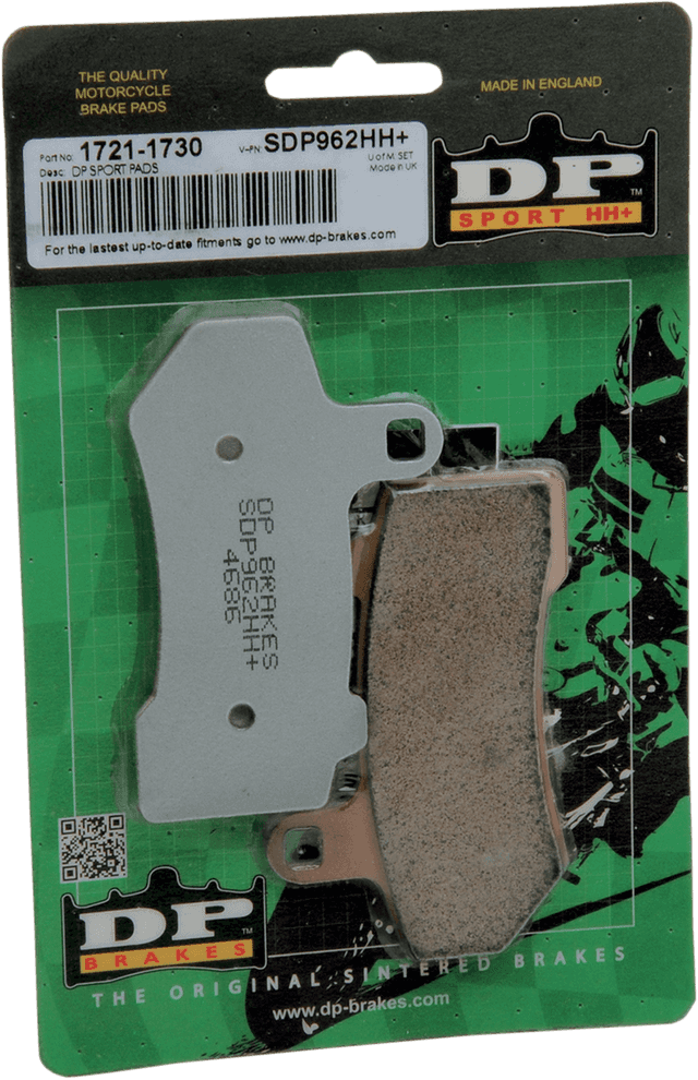 DP BRAKES 1721-1730 Sintered Metal Brake Pads - Harley-Davidson — image 2 of 2