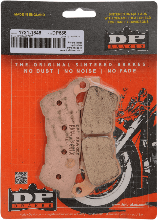 DP BRAKES 1721-1846 Sintered Brake Pads — image 2 of 2