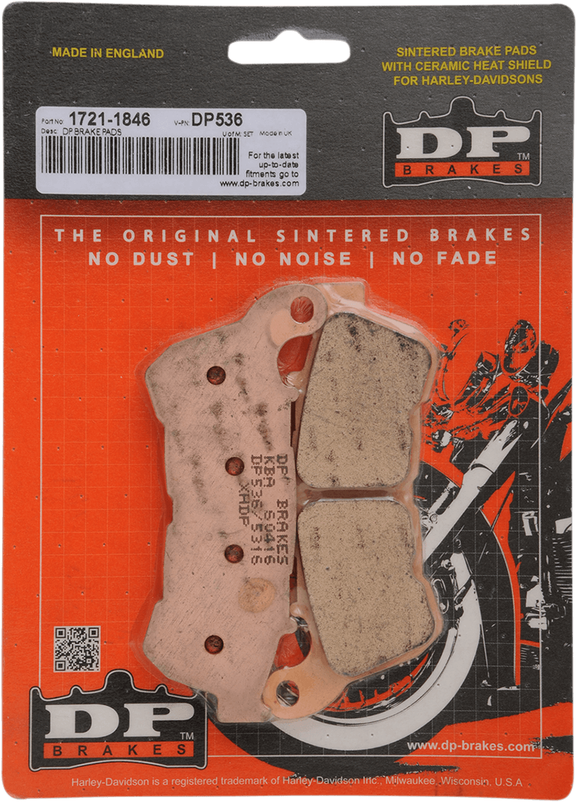 DP BRAKES 1721-1846 Sintered Brake Pads — image 2 of 2