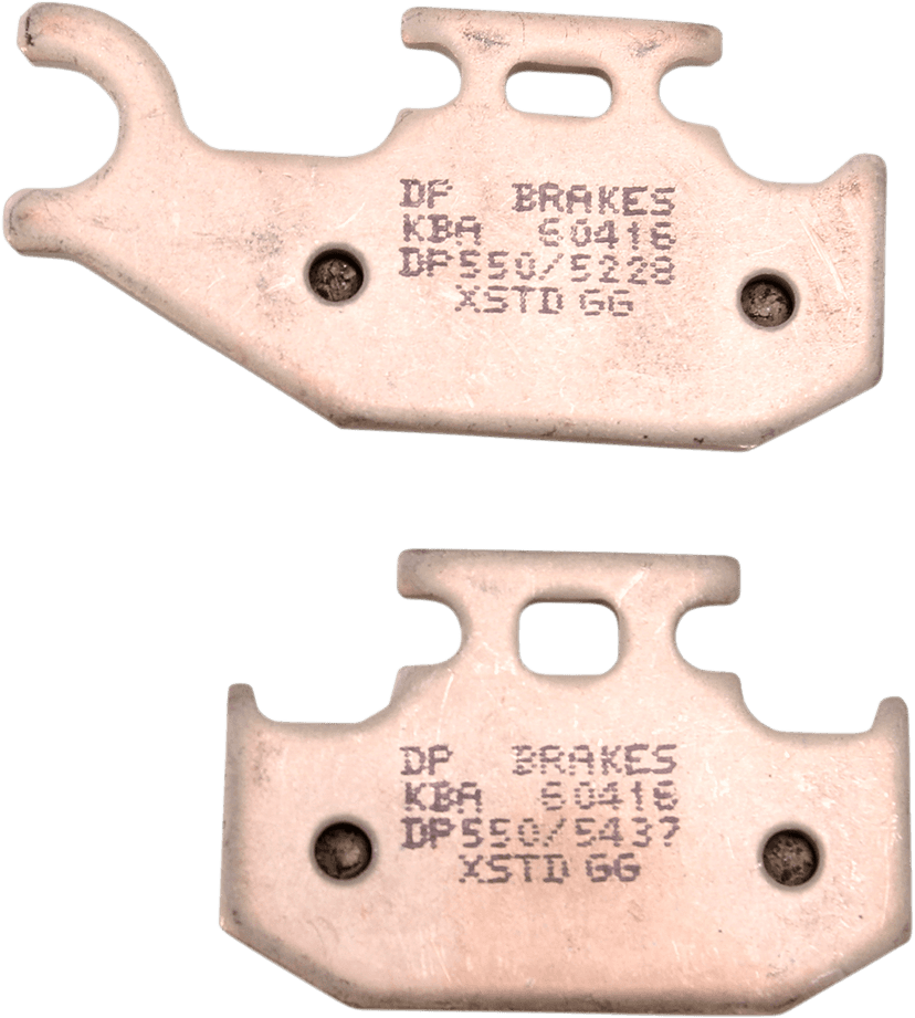 DP BRAKES 1721-2164 Standard Brake Pads - KingQuad — image 2 of 2