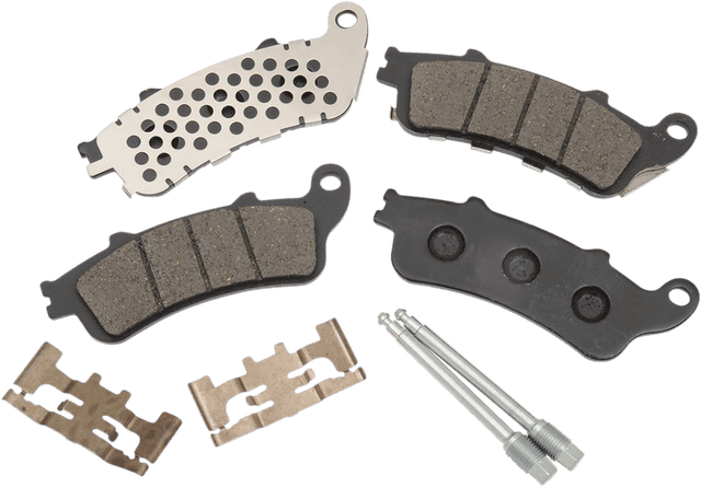DRAG SPECIALTIES 1721-2256 Semi Metallic Brake Pads - Victory
