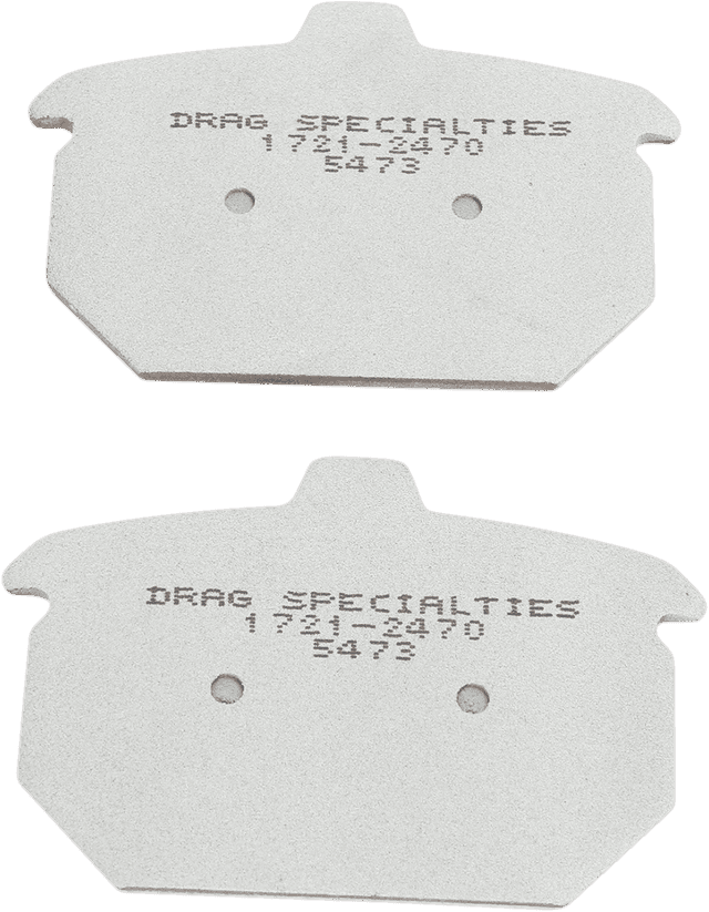 DRAG SPECIALTIES 1721-2470 Sintered Brake Pads - Harley-Davidson — image 2 of 2