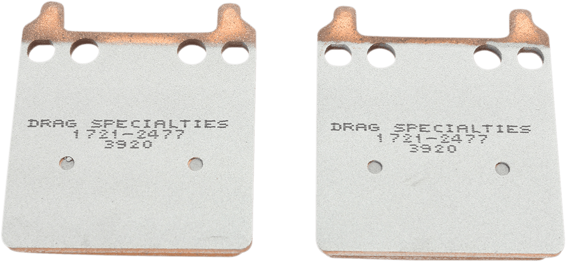 DRAG SPECIALTIES 1721-2477 Premium Brake Pads - HDP916